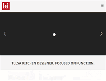 Tablet Screenshot of kitchendesign.com